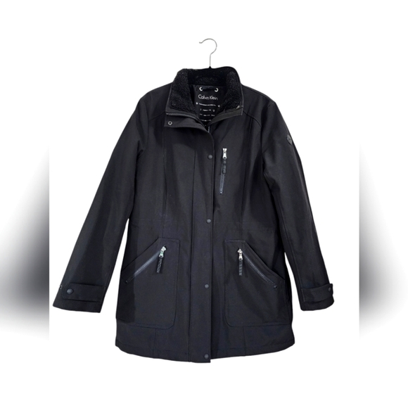Calvin Klein Women's Black Jacket - Picture 1 of 6